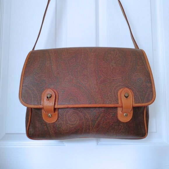 Etro vintage messenger crossbody EUC - Picture 3 of 11